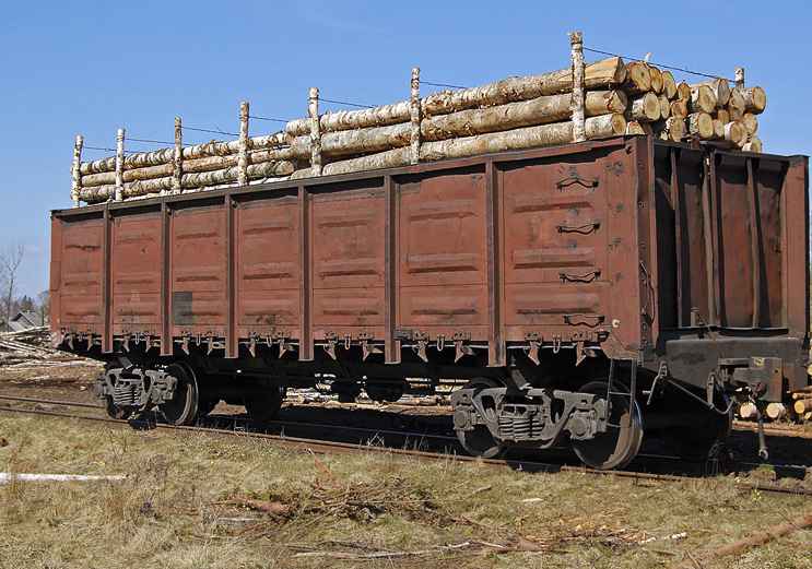 Перевозка ЛЕСА вагонами из Архангельска в Таганрог