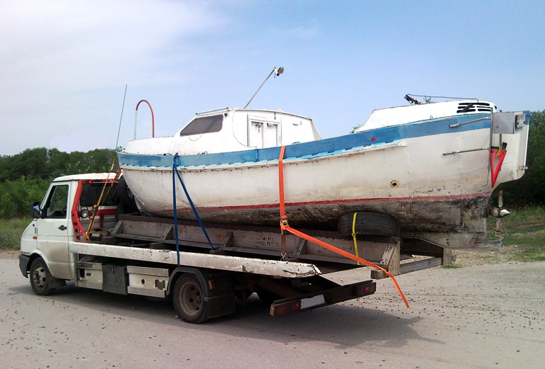 Доставка лодки из Архангельска в Кондопогу
